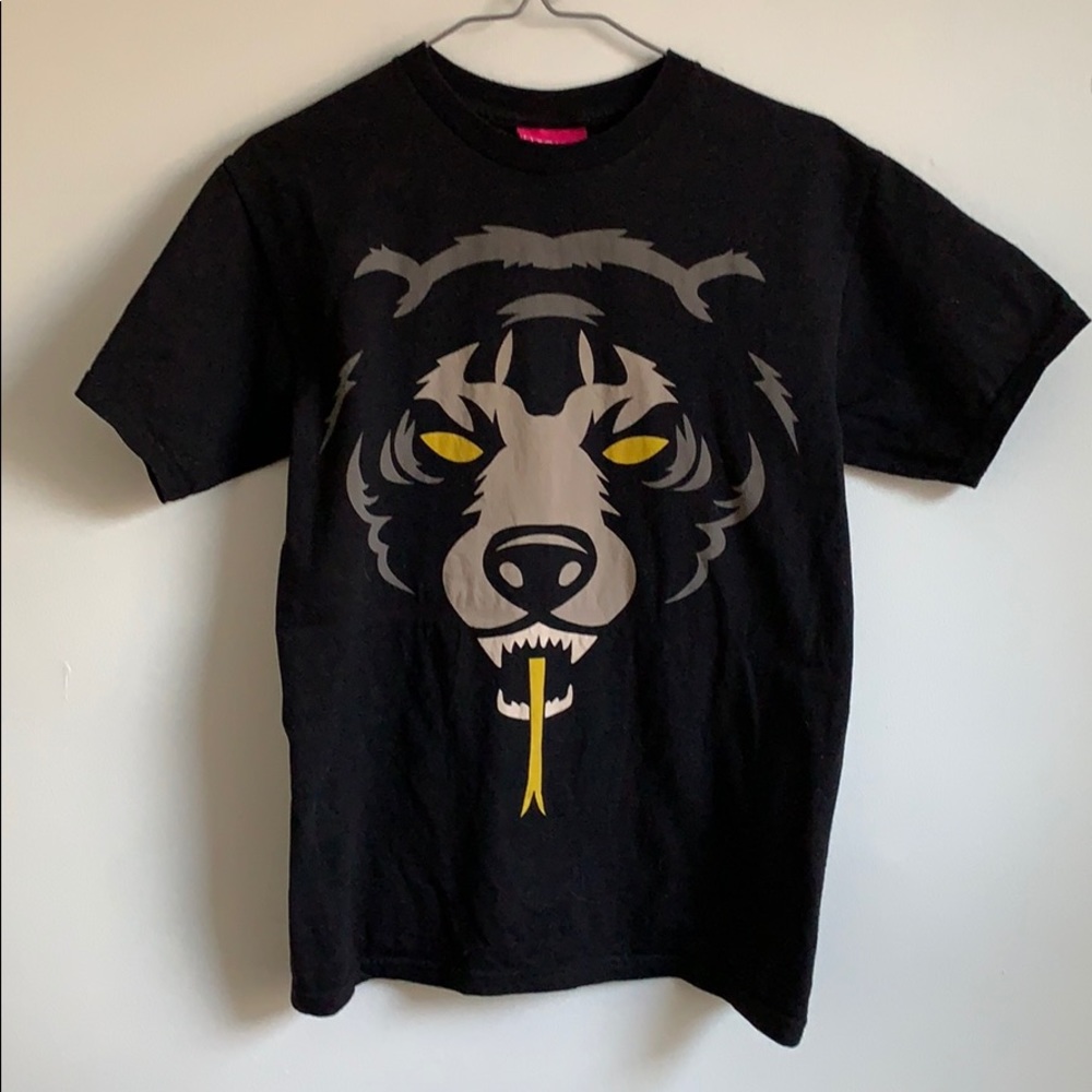 Mishka death adders black tshirt size small mens